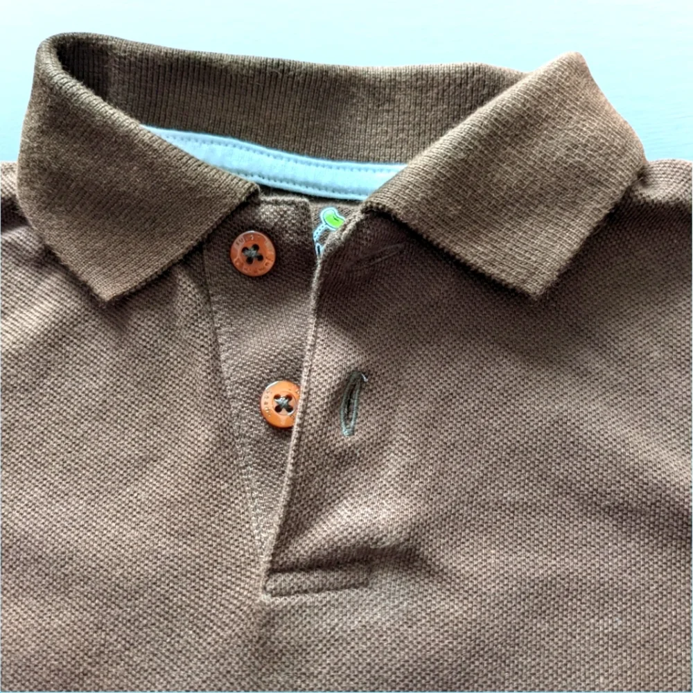 Toddle Boy  Long Sleeve Collared Top 2 Piece Bundle Size 3T - Picture 5 of 5